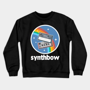 Modular Synthesizer Synth Synthbow Retro Techno Crewneck Sweatshirt